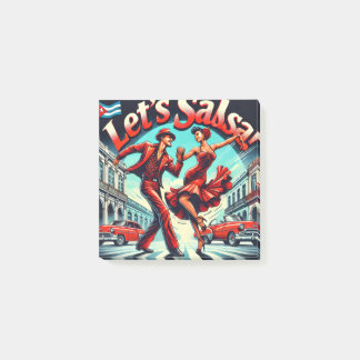 Post-it® Lets Salsa ,Latin Dancing