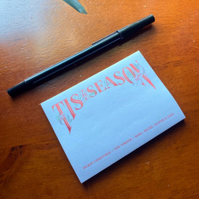 Post-it® Lettré À La Main Ceci La Saison Noël (Créateur téléchargé)