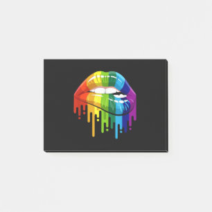Post-it® LGBT Rainbow Lip Gay pride