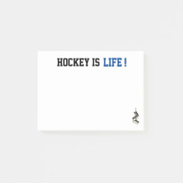 Post-it® L'hockey personnalisable est courrier de la vie où