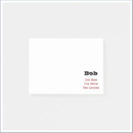 Post-it® L'Homme Le Mythe La Légende