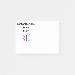 Post-it® L'homophobie est si gay