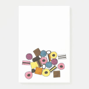 Post-it® Licorice Toutes Sortes Toutes Sortes Bonbons Post
