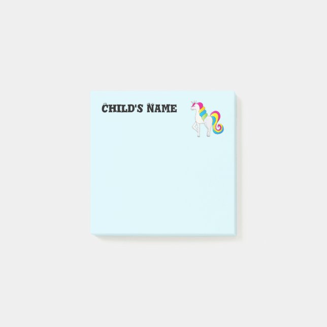 Post-it® Licorne mignonne (Devant)