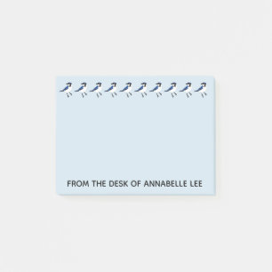 Post-it® Ligne de Bluejays personnalisée