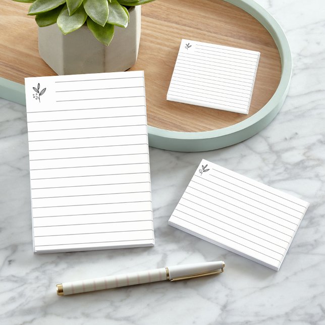Post-it® Ligne de régulation Post-it-notes (Rulled line Post-it-Notes)