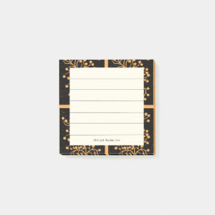 Post-it® Ligne Jardin de Minuit Doré Ambré