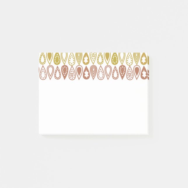 Post-it® Lignes Boho (Devant)