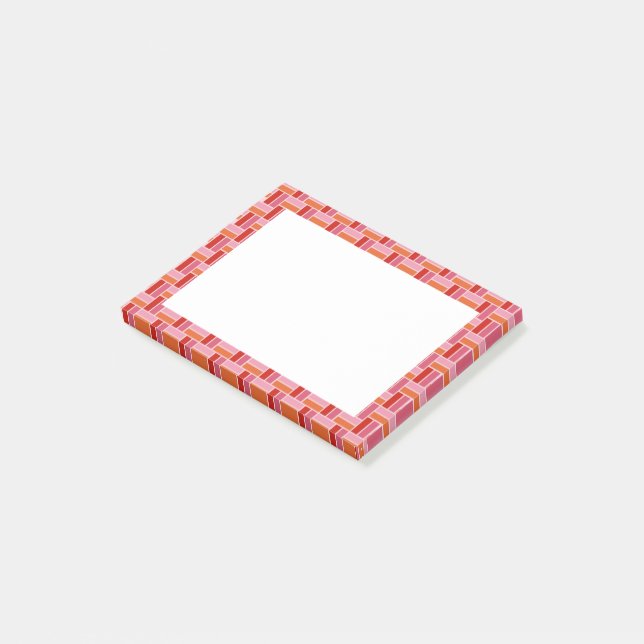 Post-it® Lignes croisées (Incliné)