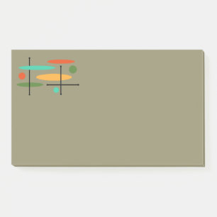 Post-it® Lignes de point ovale rétro