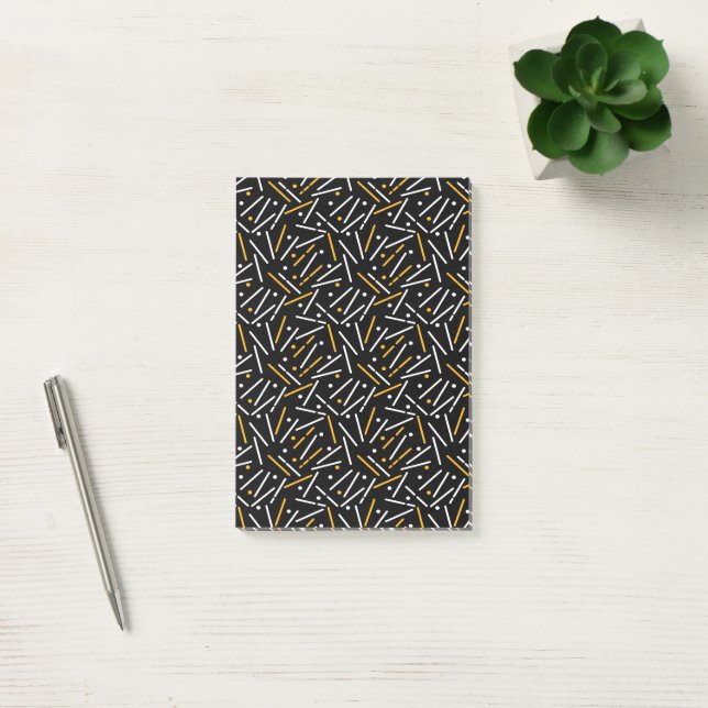 Post-it® Lignes Motif 4 (Bureau)