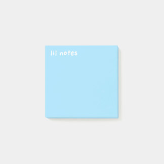 Post-it® Lil Notes Sky Blue Post-It Notes