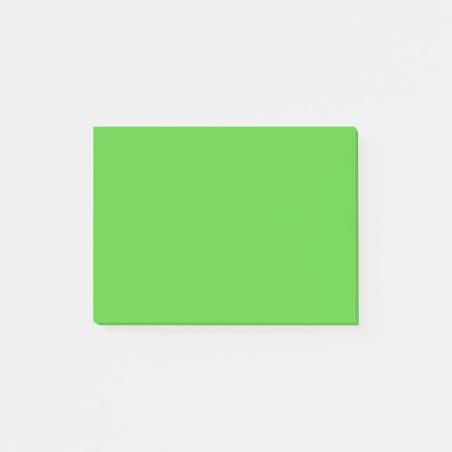Post-it® Lime vert couleur solide (Devant)