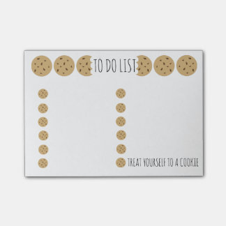 Post-it® Liste "Choc Chip Cookie" à faire