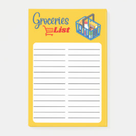 POST-IT® LISTE D'ALIMENTATION