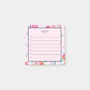 Post-it® Liste de choses à faire personnalisée avec nom et 