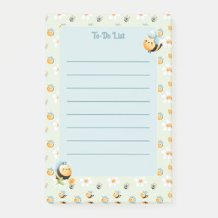 Post-it® Liste de choses à faire pour les enfants de l'abei