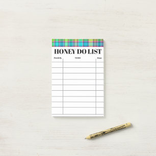 Post-it® Liste de tâches à faire pour la maison et la famil