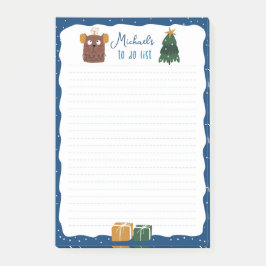 Post-it® Liste de tâches personnalisable avec un joli chat 