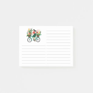 Post-it® Liste d'épicerie pour filles à vélo