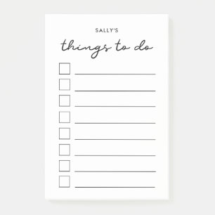 Post-it® Liste des choses à faire