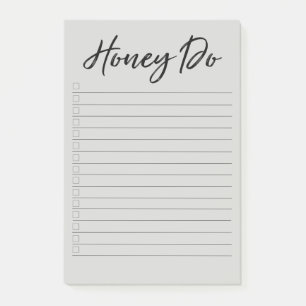 Post-it® Liste des choses à faire avec les cases à cocher B