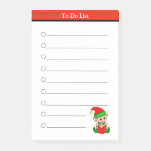 Post-it® Liste des elfes de Noël