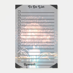 Post-it® Liste des tâches de récompense  Les feux d'artif