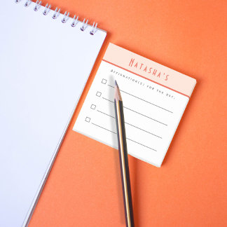 Post-it® Liste des tâches, Liste de contrôle des confirmati