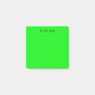 Post-it® Liste verte à faire