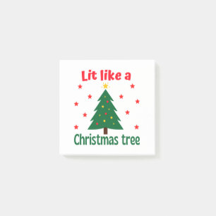 Post-it® Lit Comme Un Arbre De Noël Noël