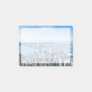 Post-it® Littoral Tsim Sha Tsu, île de Hong Kong, Asie