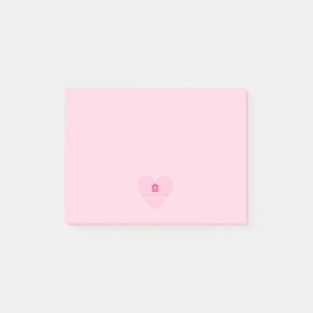 Post-it® Liviys Cares Logo (Devant)
