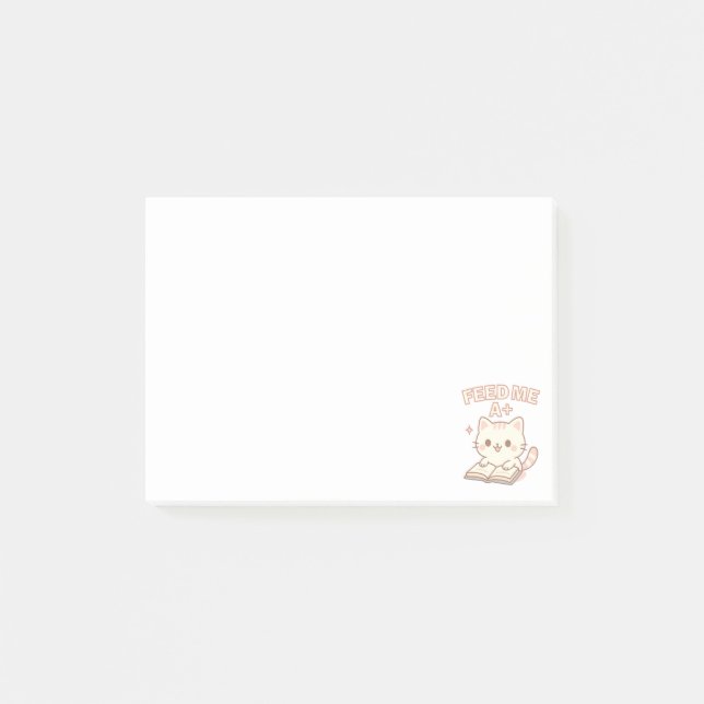 Post-it® Livre de chats Cute Pastel (Devant)