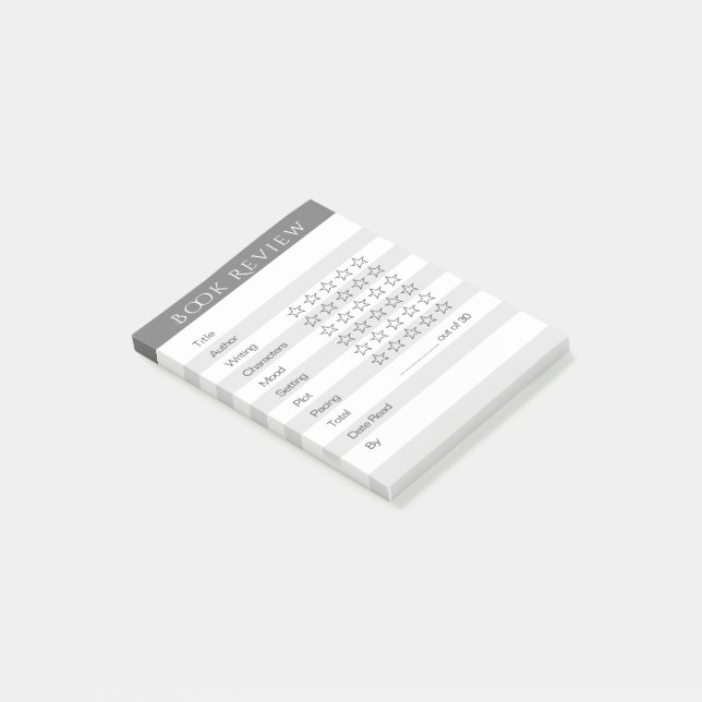 Post-it® Livres D'Examen De Taux De Suivi (Sm) (Incliné)