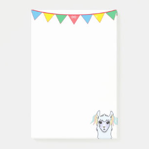 Post-it® Llama dessin animé et liste de choses à faire ruba