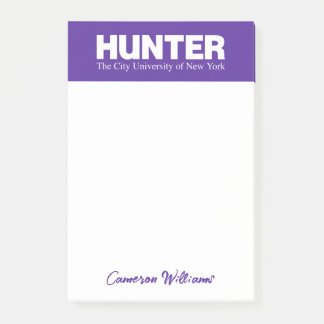Post-it® Logo académique de Hunter College CUNY