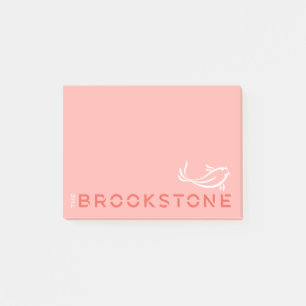 Post-it® Logo Brookstone Bloc-notes