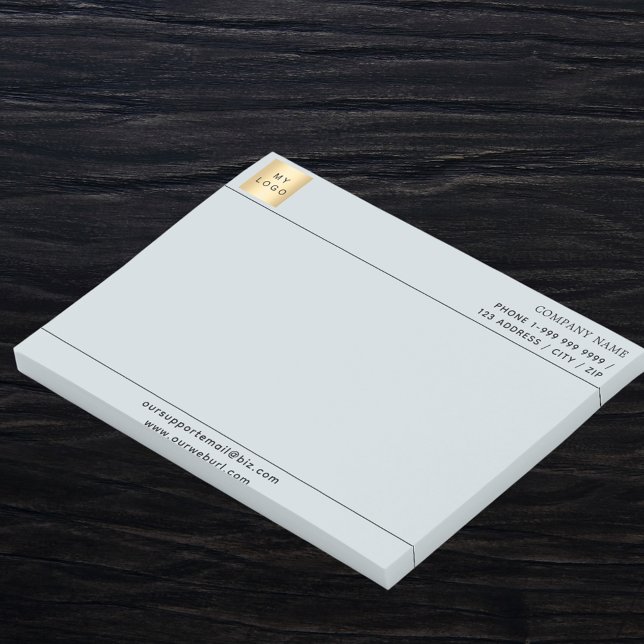 Post-it® Logo commercial gris clair (Créateur téléchargé)