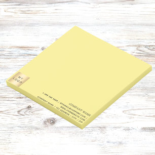 Post-it® Logo d'entreprise jaune