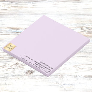 Post-it® Logo d'entreprise lavande violet
