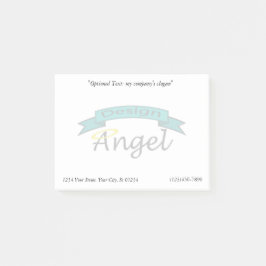 Post-it® Logo fait sur commande marqué filigrane avec