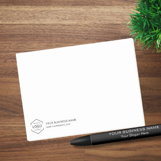 Post-it® Logo minimaliste blanc