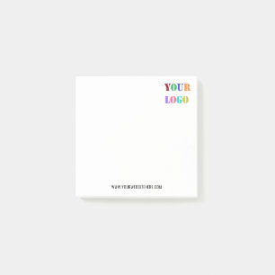 Post-it® Logo Personnalisé Site Web Info Entreprise Notes S
