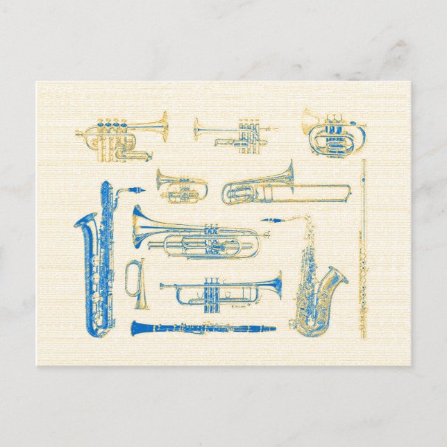 Post it Loud Postkarte (Vorderseite)