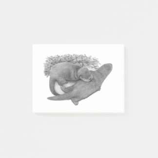 Post-it® Loutre mignonne