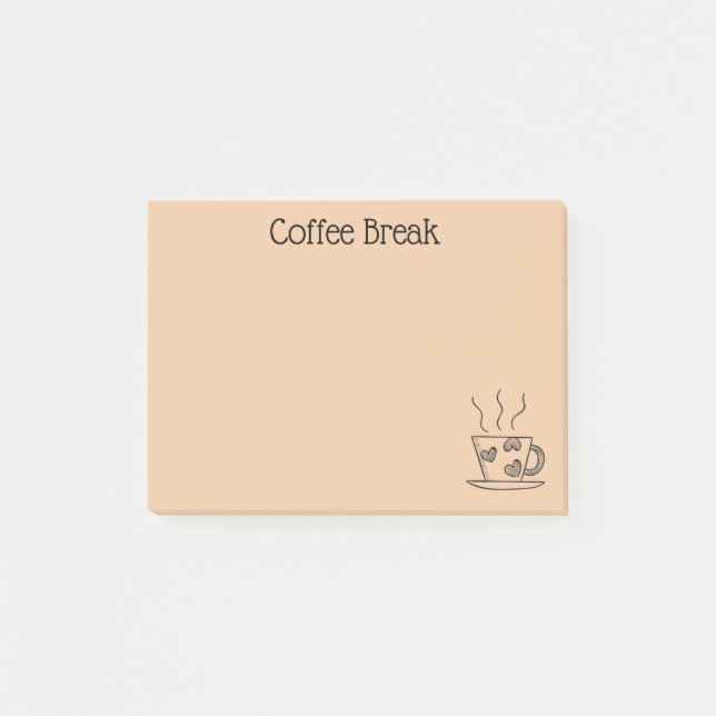 Post-it® Louveur de café (Devant)
