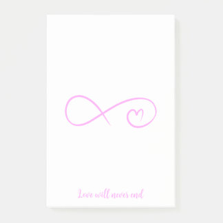 Post-it® Love will never end -