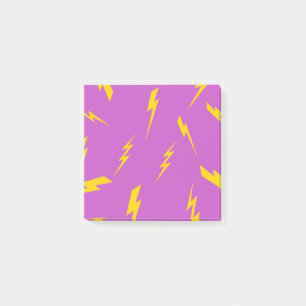 Post-it® Lumière violette et jaune élégant Retour à l'école