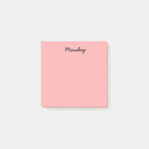 Post-it® Lundi rouge